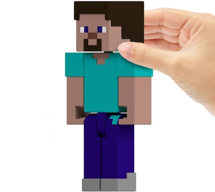 MINECRAFT CRAFT A BLOCK FIGURINA STEVE 8CM [3]