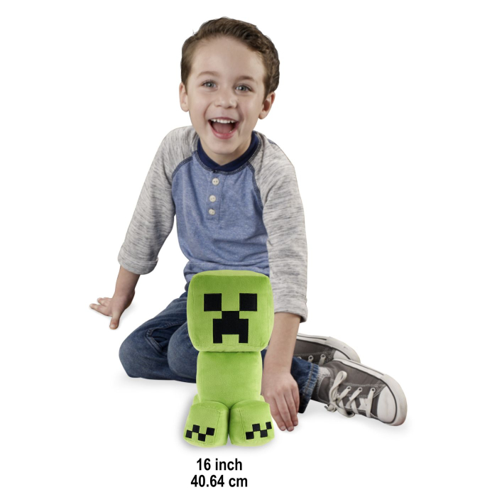 MINECRAFT FIGURINA DE PLUS CREEPER 30CM [4]
