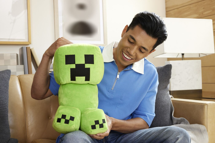 MINECRAFT FIGURINA DE PLUS CREEPER 30CM [6]