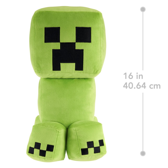 MINECRAFT FIGURINA DE PLUS CREEPER 30CM [10]