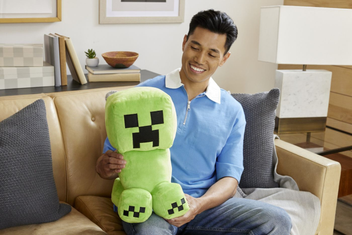 MINECRAFT FIGURINA DE PLUS CREEPER 30CM [5]