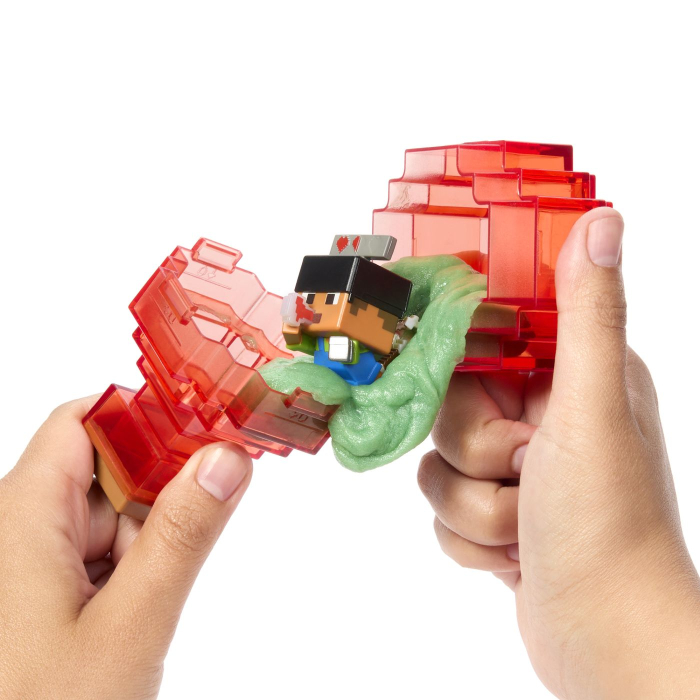 MINECRAFT MINI MODE SET EXPLORARE MINIERA PREPARAREA POTIUNILOR ROSU [8]