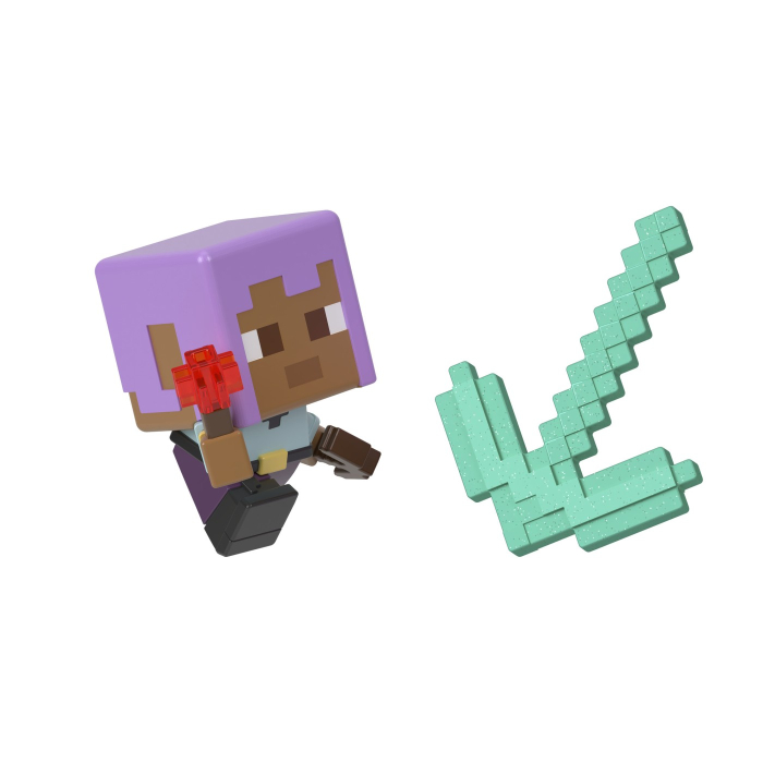 MINECRAFT MINI MODE SET EXPLORARE MINIERA TURQUOISE [6]