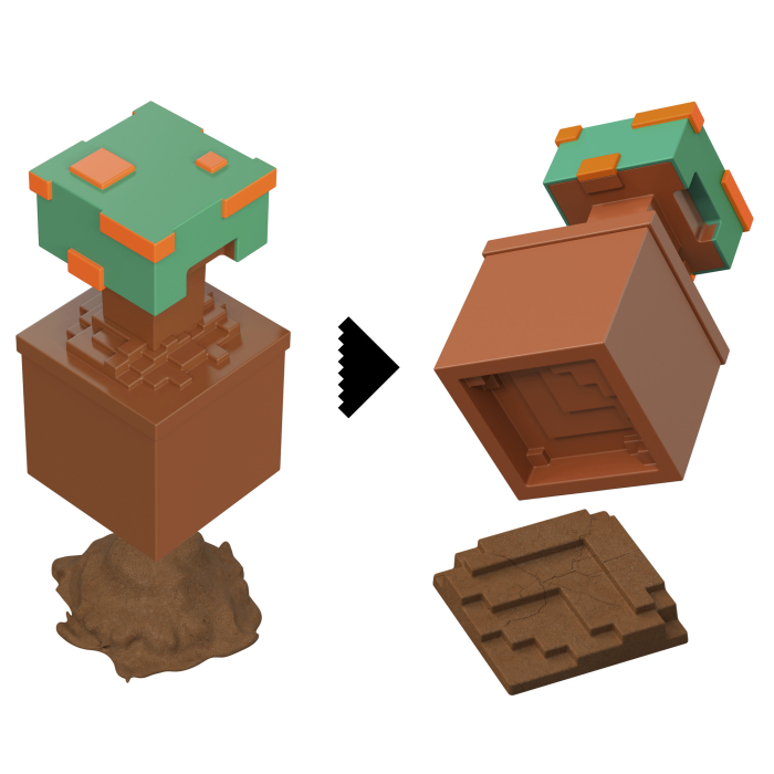MINECRAFT MINI MODE SET EXPLORARE MINIERA VERDE [3]