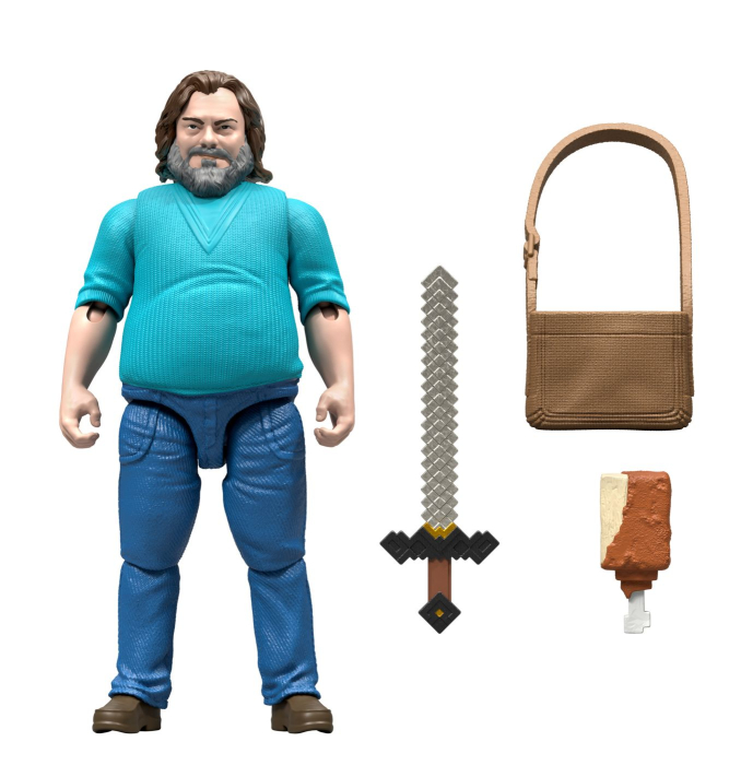 MINECRAFT SET FIGURINA STEVE CU ACCESORII [2]