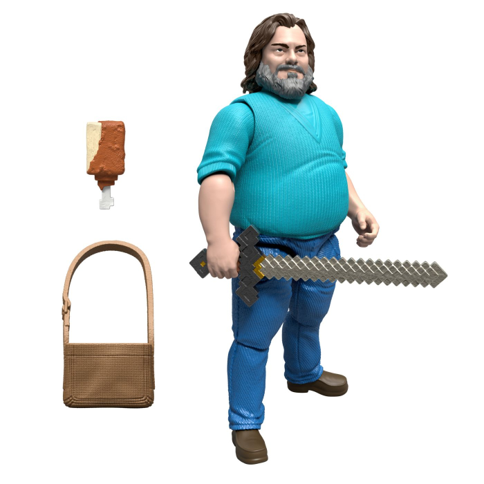 MINECRAFT SET FIGURINA STEVE CU ACCESORII [3]