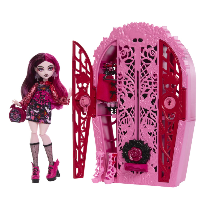 MONSTER HIGH GRADINA DE LA MIEZUL NOPTII PAPUSA DRACULAURA [4]