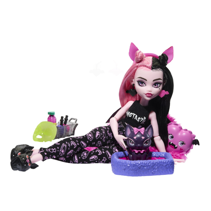 MONSTER HIGH PAPUSA DRACULAURA CREEPOVER PARTY [6]