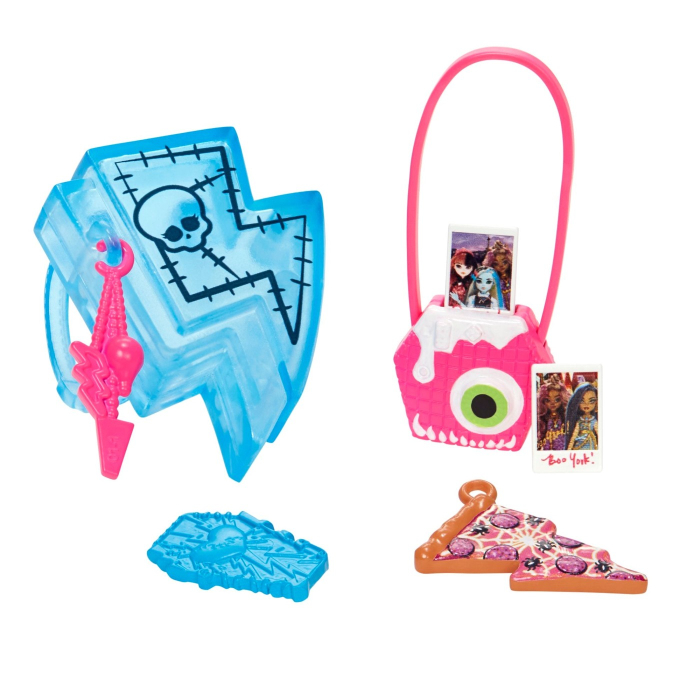 MONSTER HIGH PAPUSA FRANKIE STEIN CU ANIMALUT SI ACCESORII [6]
