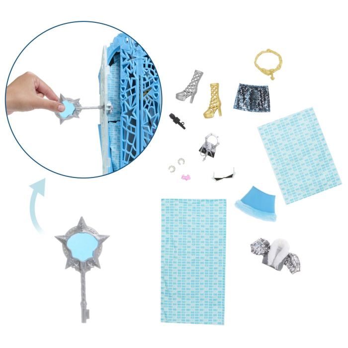 MONSTER HIGH PAPUSA FRANKIESTEIN CU DULAP REVELATOR SI ACCESORII [7]