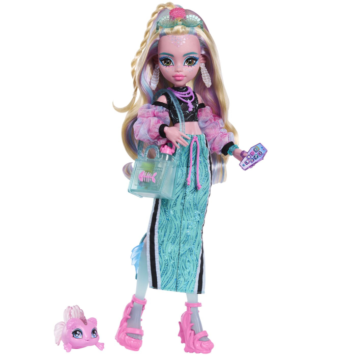 MONSTER HIGH PAPUSA LAGOONA BLUE CU ACCESORII [3]