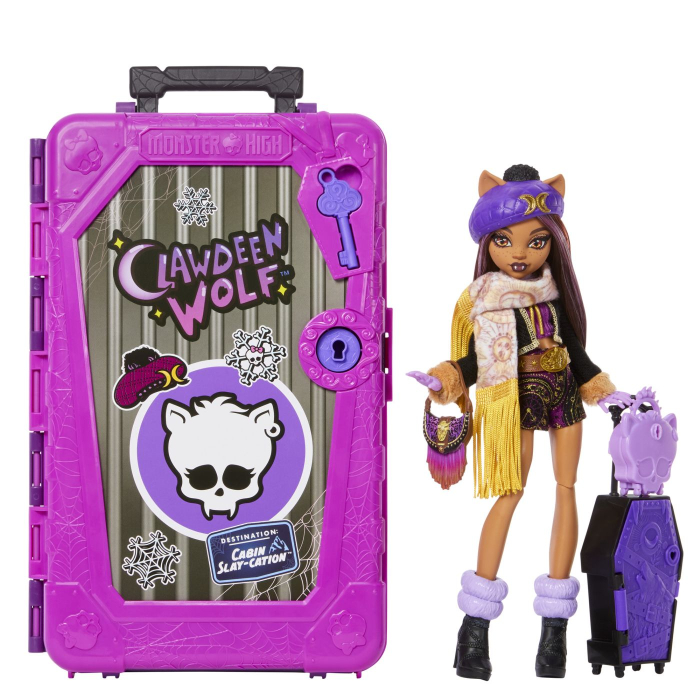 MONSTER HIGH SKULLTIMATE SECRETS PAPUSA CLAWDEEN WOLF CU ACCESORII [7]