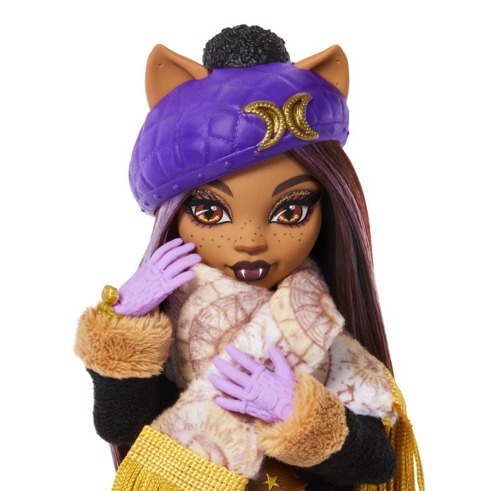 MONSTER HIGH SKULLTIMATE SECRETS PAPUSA CLAWDEEN WOLF CU ACCESORII [6]
