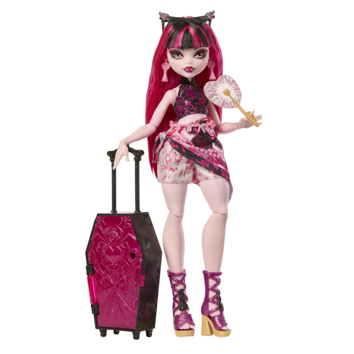 MONSTER HIGH SKULLTIMATE SECRETS PAPUSA DRACULAURA CU ACCESORII [11]
