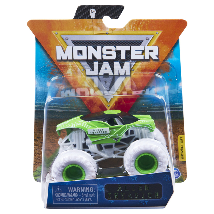 MONSTER JAM MASINUTA METALICA ALIEN INVASION SCARA 1 LA 64 [3]