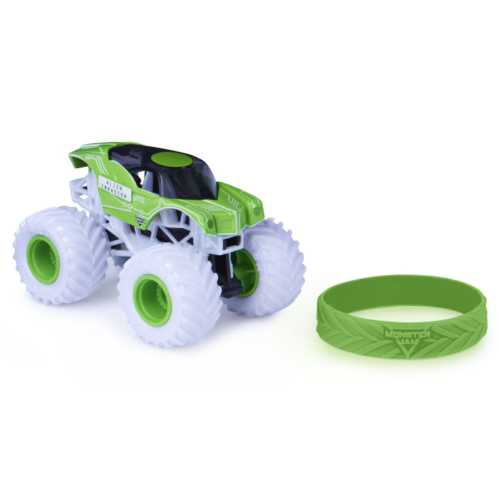 MONSTER JAM MASINUTA METALICA ALIEN INVASION SCARA 1 LA 64 [2]