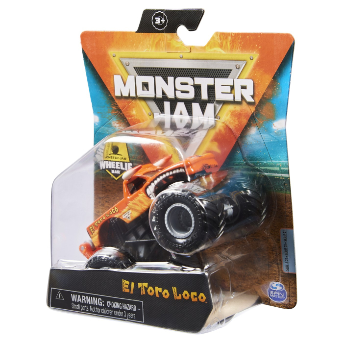 MONSTER JAM MASINUTA METALICA EL TORO LOCO SCARA 1 LA 64 [4]