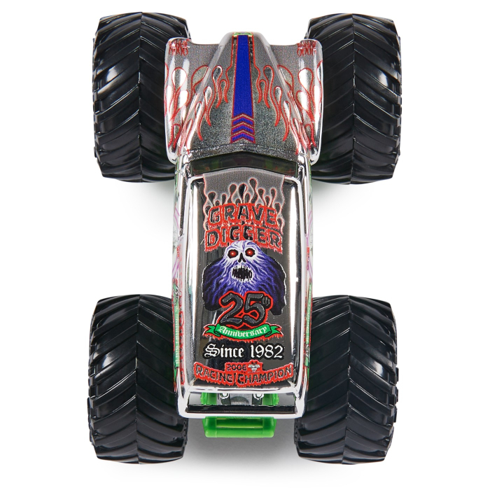 MONSTER JAM MASINUTA METALICA GRAVE DIGGER SCARA 1 LA 64 [6]