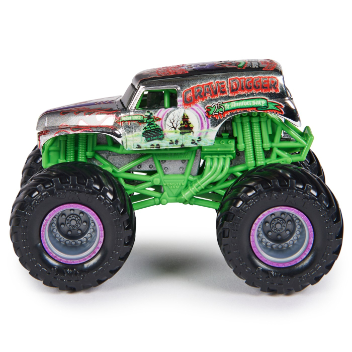 MONSTER JAM MASINUTA METALICA GRAVE DIGGER SCARA 1 LA 64 [4]