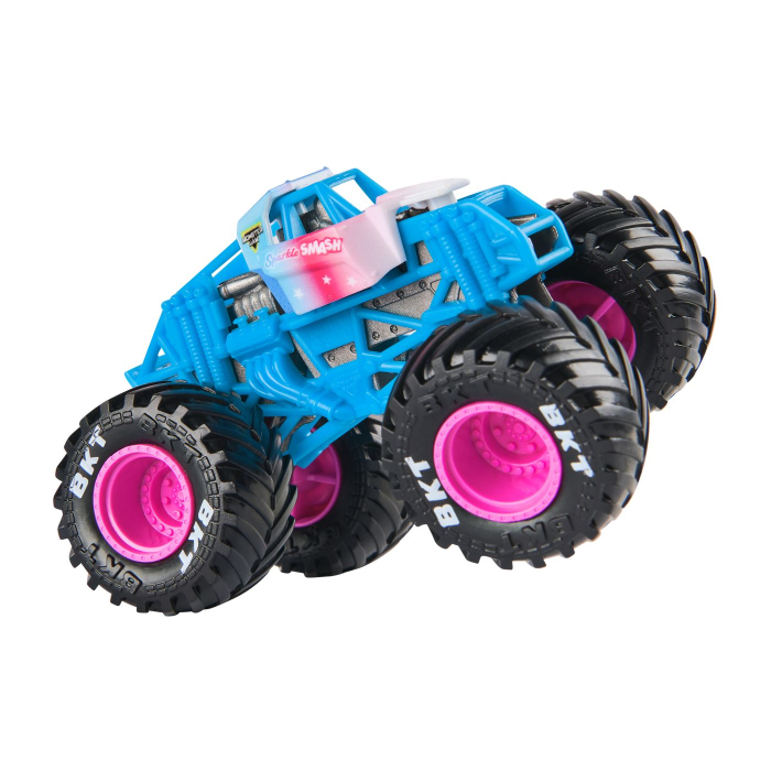 MONSTER JAM MASINUTA METALICA SPARKLE SMASH SCARA 1 LA 64 [5]