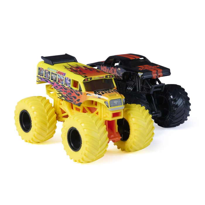 MONSTER JAM SET 2 MASINUTE METALICE CLASSROOM CRUSHER SI MAYHEM SCARA 1 LA 64 [2]