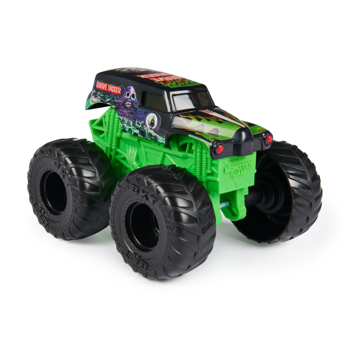 MONSTER JAM VALUE MASINUTA METALICA GRAVE DIGGER SCARA 1 LA 43 [4]