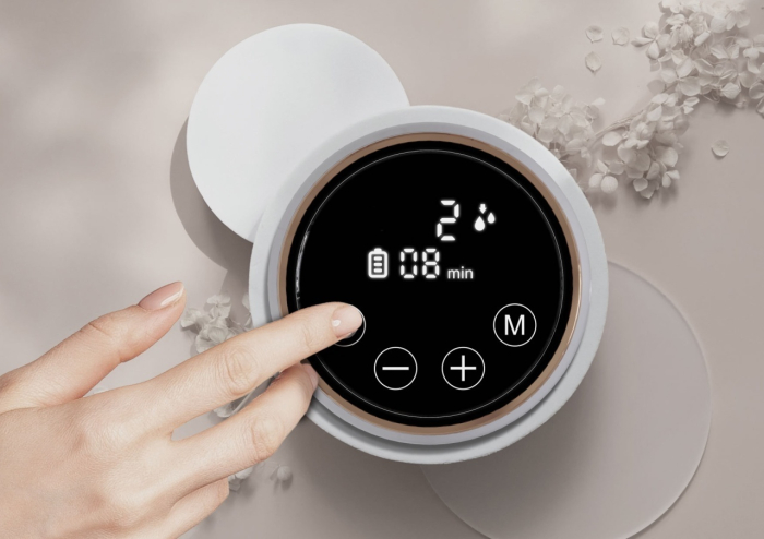 Neno Bella Twin Moon - pompă de sân electrică dublă, fără fir [5]