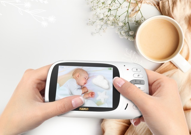 Neno Berkano – monitor electronic pentru bebeluși cu receptor wireless [12]