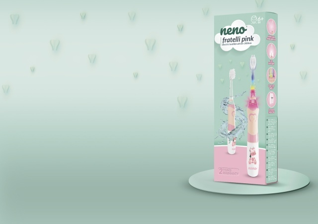 Neno Fratelli Pink – periuță de dinți electrică, peste 6 ani [7]