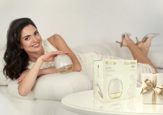 Neno Perla – pompă de sân electronică premium, fără fir, cu trei faze, în formă de scoică [8]