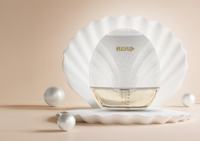 Neno Perla – pompă de sân electronică premium, fără fir, cu trei faze, în formă de scoică [2]