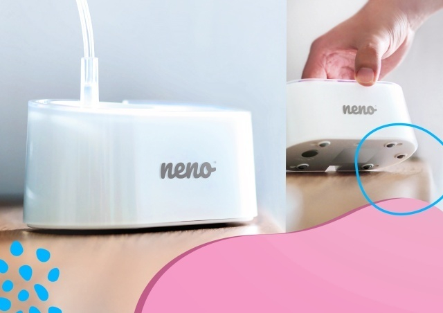 Neno Sano – nebulizator pneumatic, cu piston și compresor [11]
