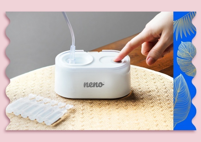 Neno Sano – nebulizator pneumatic, cu piston și compresor [10]
