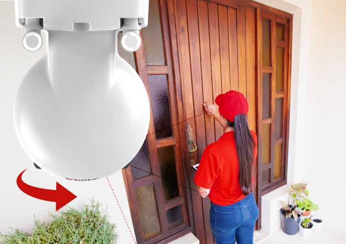Neno Xblitz Armor 400 - Cameră de supraveghere pentru exterior AI Tracking, Night Vision [2]