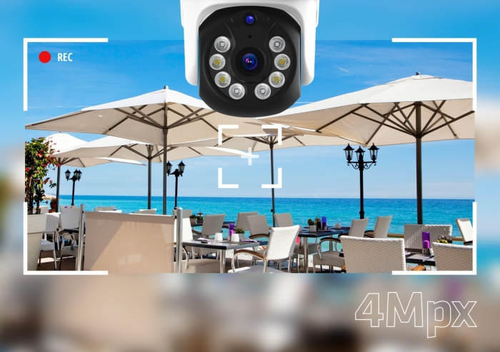 Neno Xblitz Armor 400 - Cameră de supraveghere pentru exterior AI Tracking, Night Vision [9]