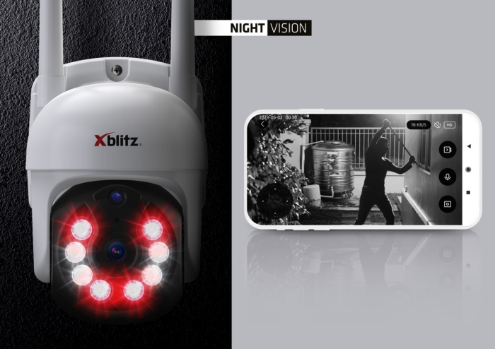 Neno Xblitz Armor 400 - Cameră de supraveghere pentru exterior AI Tracking, Night Vision [6]