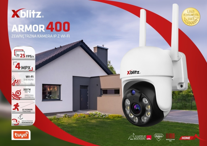 Neno Xblitz Armor 400 - Cameră de supraveghere pentru exterior AI Tracking, Night Vision [4]