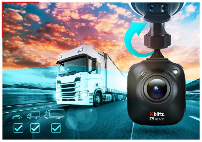 Neno Xblitz Z9 - Cameră auto 4K, unghi 140°, Carcasă Metalică, Mod Parcare, negru [4]