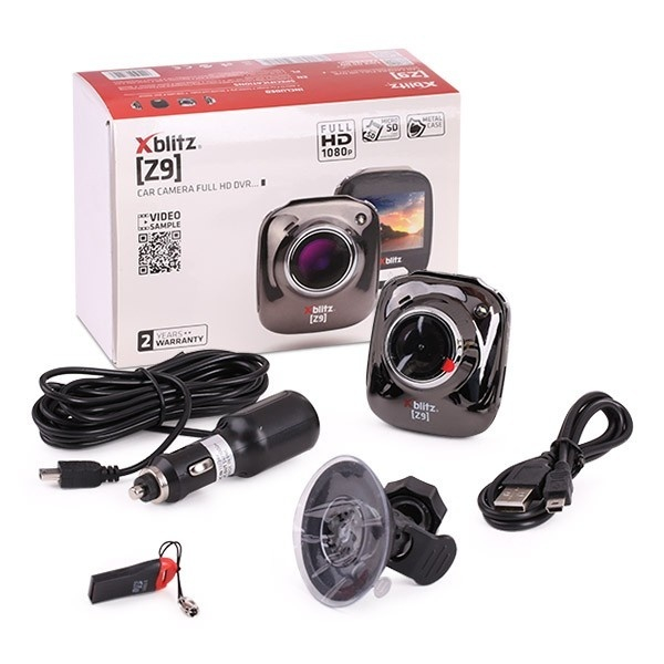 Neno Xblitz Z9 - Camera auto Full HD, 140°, Carcasă Metalică, cromat [9]