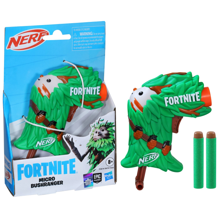 NERF BLASTER FORTNITE MICROSHOTS MICRO BUSHRANGER [3]