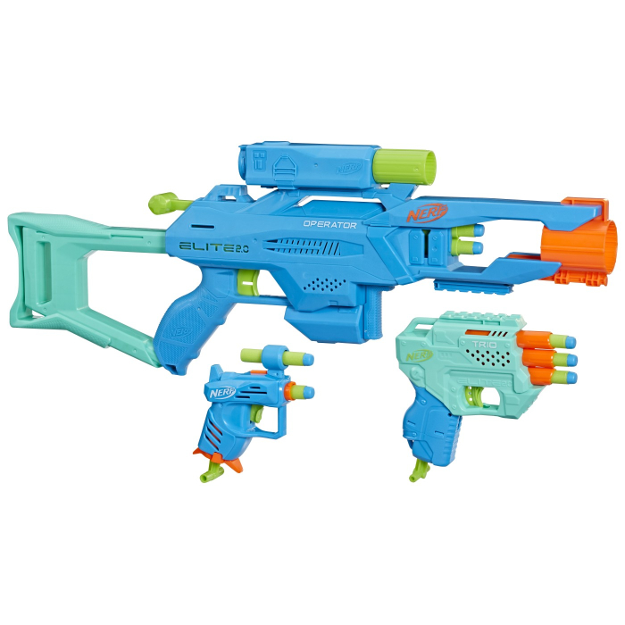 NERF SET 3 BLASTERE ELITE 2.0 TACTICAL PACK [2]