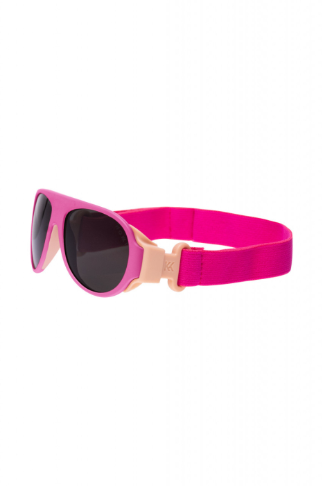Ochelari de soare pentru copii MOKKI Click u0026 Change, protectie UV, roz, 2-5 ani, set 2 perechi [7]