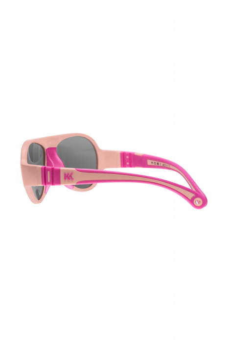 Ochelari de soare pentru copii MOKKI Click u0026 Change, protectie UV, roz, 2-5 ani, set 2 perechi [6]