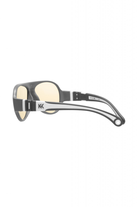 Ochelari de soare pentru copii MOKKI Click u0026 Change ScreenSafe, protectie ecran, 2-5 ani, gri [4]