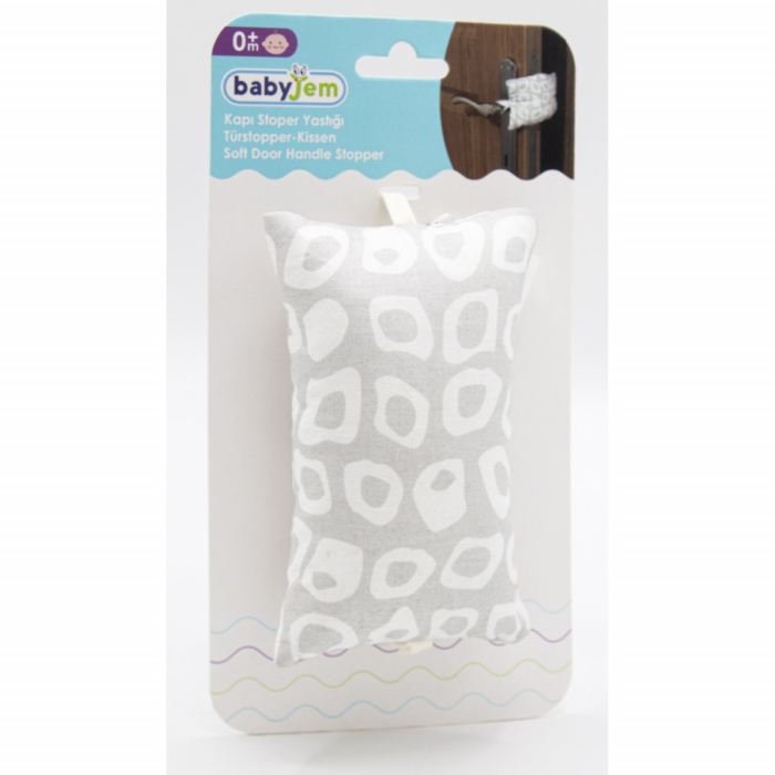 Opritor pentru usa cu elastic BabyJem (Culoare: Roz) [6]