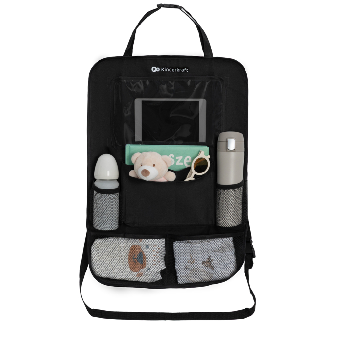 ORGANIZATOR AUTO KINDERKRAFT, 2 IN 1, BLACK [2]