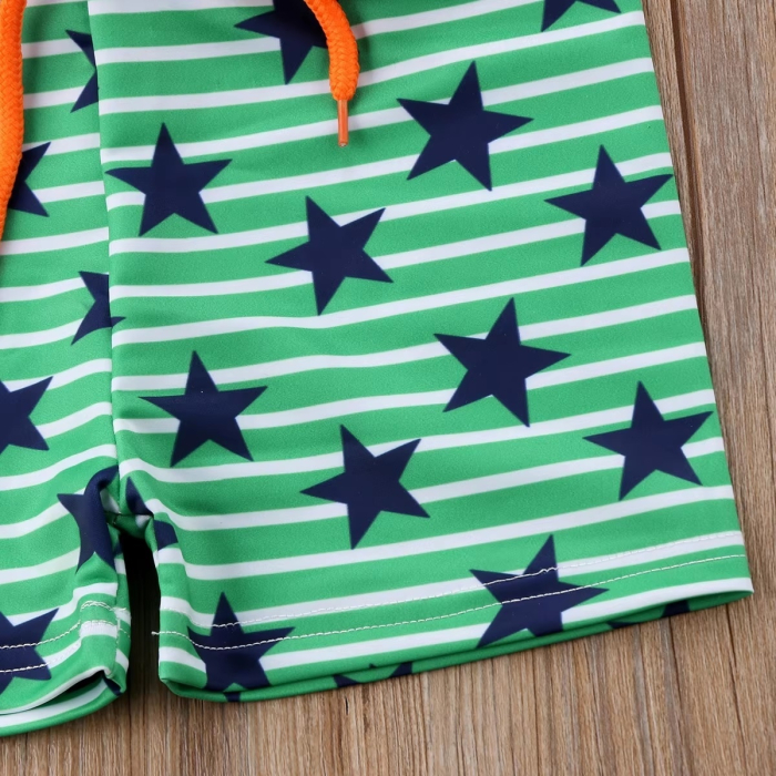 Pantalon de baie baietel Marinar Verde [4]