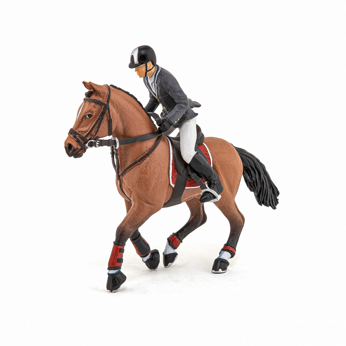 PAPO FIGURINA CAL COMPETITIE CU JOCHEU [3]