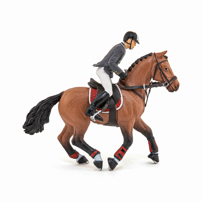 PAPO FIGURINA CAL COMPETITIE CU JOCHEU [6]