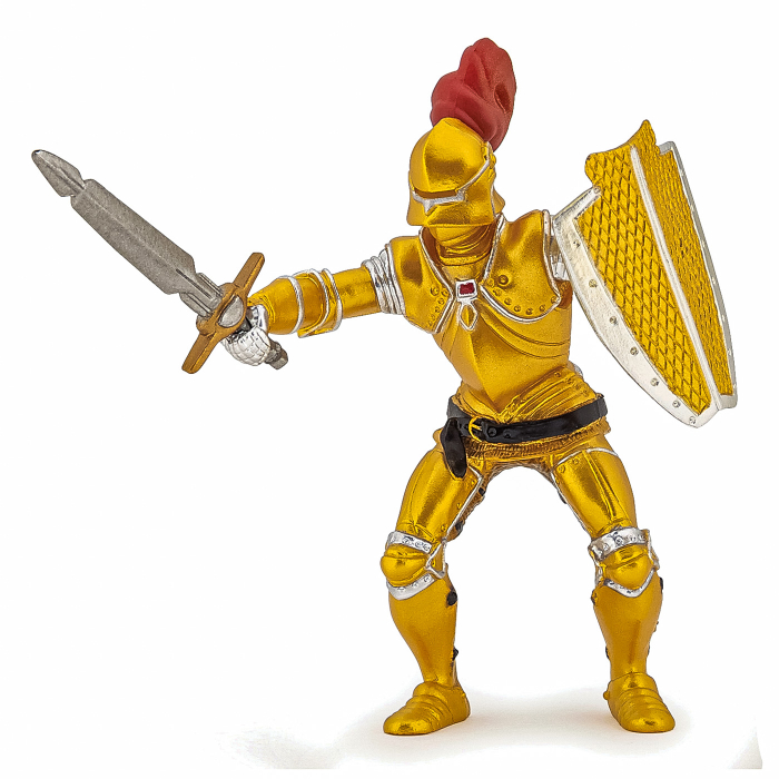 PAPO FIGURINA CAVALER IN ARMURA AURIE [2]